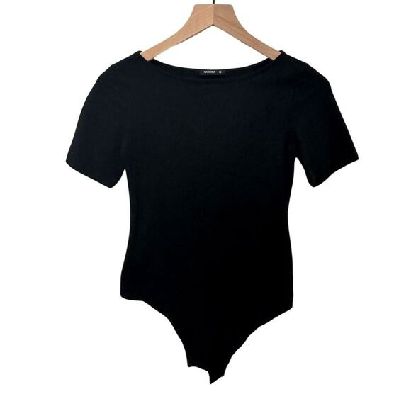 MANGDIUP Basic Sleeveless Bodysuit Black Small - Picture 3 of 11